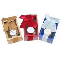 Maßge schneiderte hochwertige Pralinen verpackung Geschenk box Sweet Box für Hochzeit mit Band