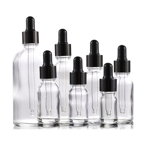 Oem Sang Trọng Thủy Tinh Trong Suốt Chai Tinh Dầu Tùy Chỉnh 5Ml <span class=keywords><strong>10Ml</strong></span> 15Ml 20Ml 30Ml 50Ml 100Ml Kích Thước Chăm sóc Da Cuộn Cap Dropper - Product Image 4