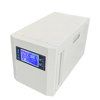 Stabilisateur de tension monophasé 220 V CA 15 kVA à affichage LCD, direct usine, pour équipement de café et de bubble tea, à fonctionnement continu