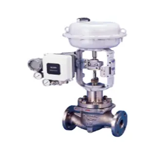 Multi-hole Cage Guided Control Valve 550G with 6300LA Pneumatic Cylinder Actuator with low cost control valve