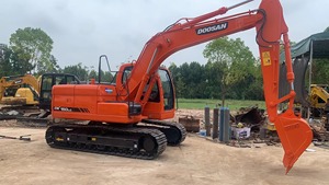 15 Ton Original Doosan DX150 Excavadora grande usada Máquina de movimiento de tierras Doosan 150 Excavadora de orugas Doosan usada barata para la venta - Product Image 5