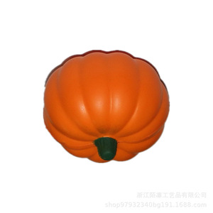 Pu <b>Foam</b> <b>Pumpkin</b> Shape Stress Relief Toy Halloween Decoration - Product Image 3