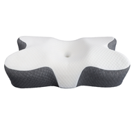 Oreiller cervical en gel rafraîchissant pour les dormeurs latéraux, hauteur réglable, housse lavable en machine, best-seller, OEM disponible