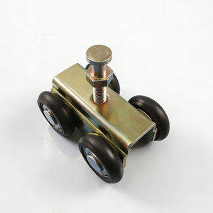 Porte coulissante moderne JOB avec roulettes à billes quadruples - Product Image 1