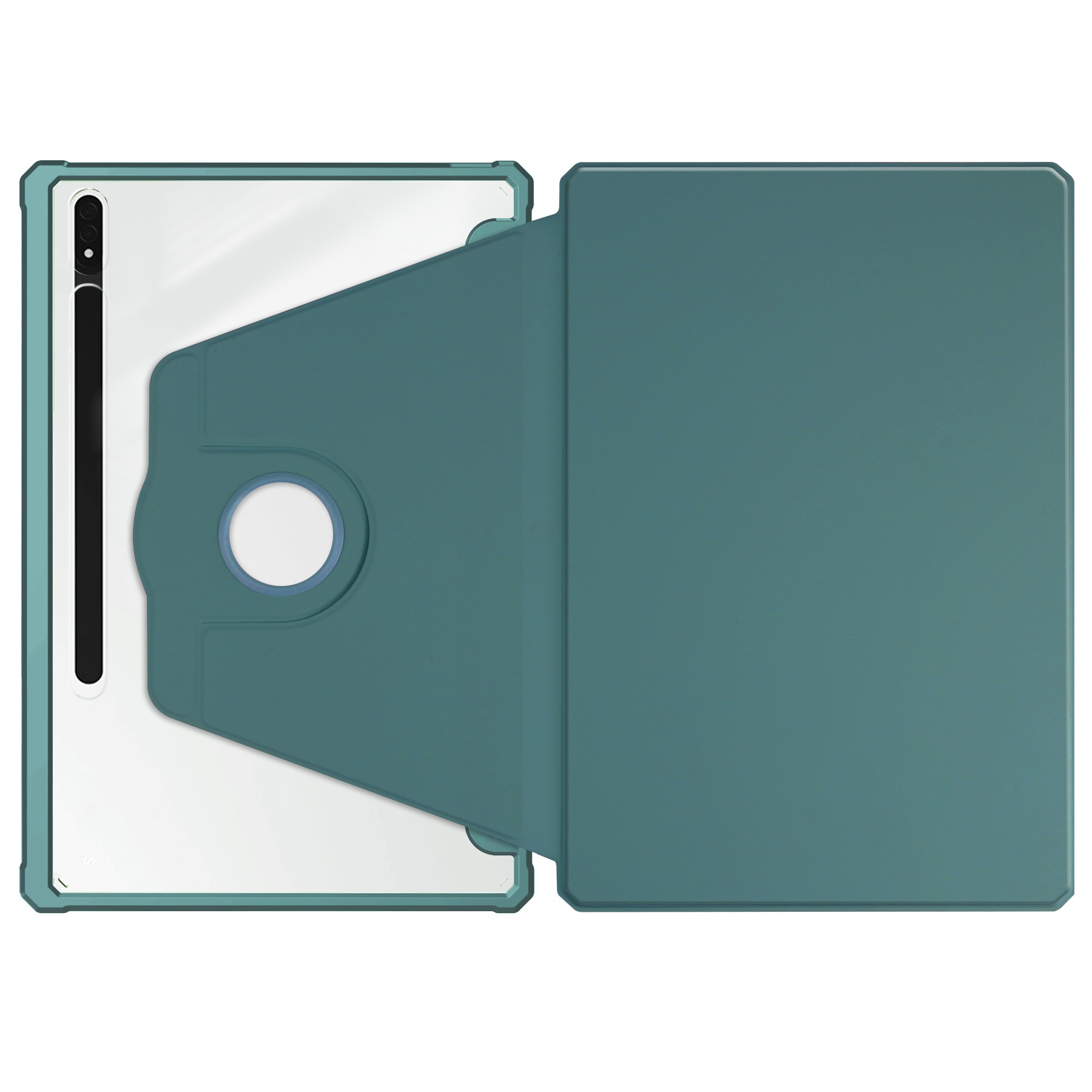 สีเขียว