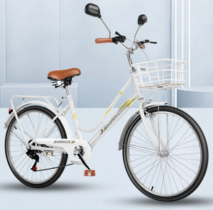 Bicicleta de Montaña Clásica de Acero Ultraligera Moon 1 Multivelocidad, Venta al Por Mayor El marco de aluminio garantiza durabilidad y resistencia. - Product Image 5