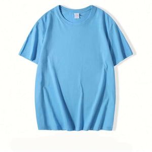 Personality Style <b>T</b> Shirt Hot Selling 100% Cotton Solid Color Blank O-neck <b>T</b>-shirt Custom Logo Printing Men's <b>T</b>-shirt - Product Image 3