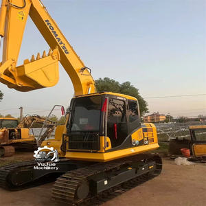 Prix avantageux, machine de construction d'origine japonaise importée, excavatrice KOMATSU PC130 d'occasion, tracteur à chenilles d'occasion - Product Image 1