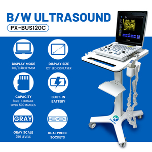 Sistema <span class=keywords><strong>de</strong></span> Diagnóstico por <span class=keywords><strong>Ultrasonido</strong></span> Completamente Digital en Blanco y Negro, Escáner <span class=keywords><strong>de</strong></span> <span class=keywords><strong>Ultrasonido</strong></span> B/N Hearto 120C con Pantalla LCD <span class=keywords><strong>de</strong></span> Alta Resolución <span class=keywords><strong>de</strong></span> 12 Pulgadas - Product Image 4