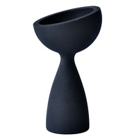 Pot de fleurs en ciment ultra-mince moderne, design artistique, diffuseur de pierre, récipient pour plantes aériennes, boule de mousse, décoration de bureau