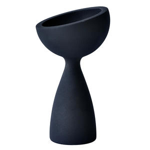 กระถางต้นไม้ปูนซีเมนต์ดีไซน์สร้างสรรค์ทรงเอวเล็ก พร้อมหินกระจายกลิ่น ภาชนะใส่ต้นไม้ ไม้ประดับอากาศ ลูกมอส ชุดปลูกต้นไม้บนโต๊ะ - Product Image 5