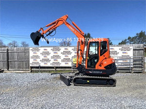 รถขุดไฮดรอลิกแบบตีนตะขาบ Kubota KX121-3 มือสอง ราคาโรงงานถูก พร้อมขาย - Product Image 2