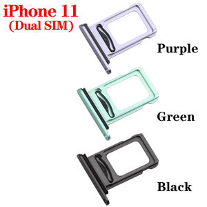 Remplacement Sim Titulaire de la <span class=keywords><strong>Carte</strong></span> Sim Tray Slot Single et Dual Sim Tray pour <span class=keywords><strong>iPhone</strong></span> <span class=keywords><strong>11</strong></span> - Product Image 4