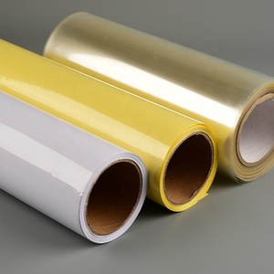 <span class=keywords><strong>Film</strong></span> de laminage à froid en PET <span class=keywords><strong>transparent</strong></span> super clair <span class=keywords><strong>adhésif</strong></span> double face pour l'artisanat photo en acrylique et les projets lenticulaires - Product Image 2