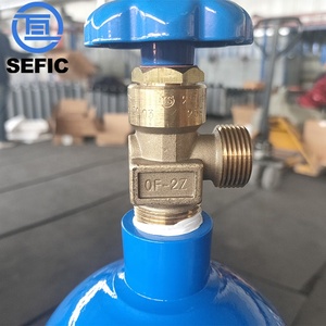 ISO tiêu chuẩn <span class=keywords><strong>10</strong></span> lít 150bar oxygene xe tăng thép y tế Xi lanh khí với chứng nhận - Product Image 4