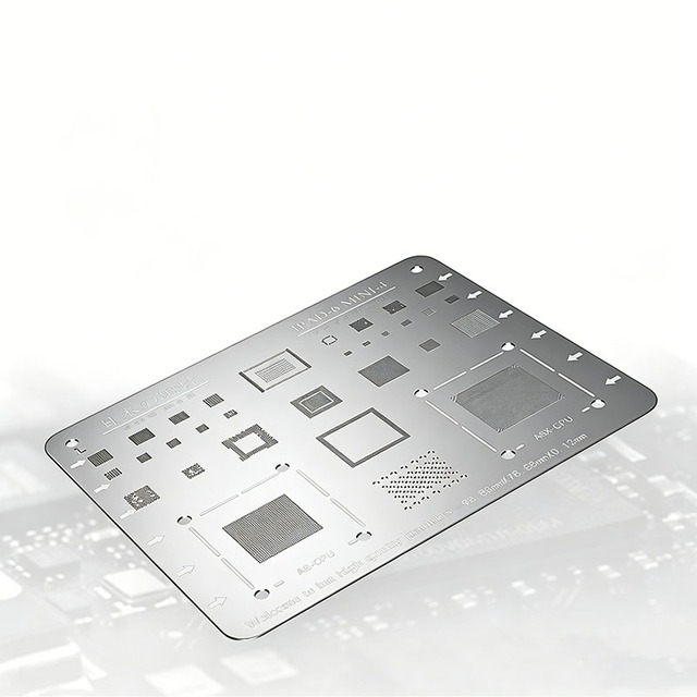 Professional Industrial DIY OEM/ODM BGA Stencil Kit Steel Direct Heating Soldering Template Mobile Phone IC Chip CPU Reballing
