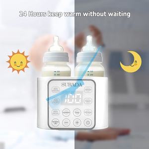 이중 병 따뜻한 아기 제품을 가진 유방 우유 또는 포뮬러 용 공장 도매 아기 젖병 워머 가정용 이유식 히터 - Product Image 6
