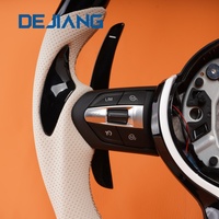 Volant de voiture en fibre de carbone avec garniture noire piano et LED pour BMW M2 M3 M4 M5 M6 X3M X4M X5M F20 F22 F25 F31 F30 F12 F16 F34