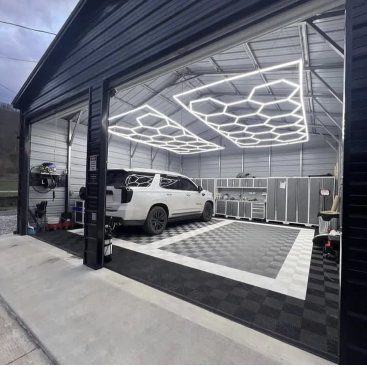 High CRI Auto Inspection Coating Detailing LED Working Light Garage Lamp