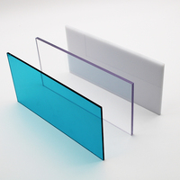 Panneaux de polycarbonate sur mesure pour toitures de serres, résistants au feu, en polycarbonate solide