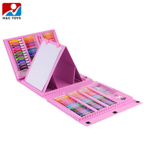 Set di scatole regalo di grandi <span class=keywords><strong>dimensioni</strong></span> per <span class=keywords><strong>208</strong></span> di pennelli set di acquerelli da disegno per bambini delle scuole - Product Image 2