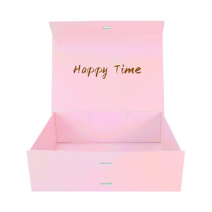 Caja de regalo magnética de cartón rígido con forro de <span class=keywords><strong>Eva</strong></span> con logotipo personalizado, embalaje de regalo dulce plegable de lujo - Product Image 2