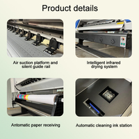 Impresora de inyección de tinta ecosolvente Yinstar XP600 I3200-e1 de alta velocidad, digital, para interiores y exteriores, de gran formato, para pancartas, de un solo cabezal, de la mejor calidad.