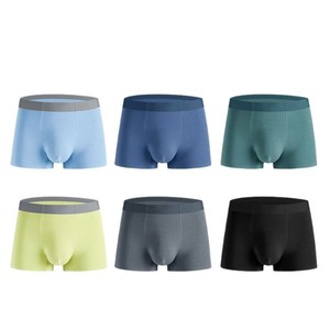Caleçon de <span class=keywords><strong>grande</strong></span> <span class=keywords><strong>taille</strong></span> pour <span class=keywords><strong>homme</strong></span>, <span class=keywords><strong>sous</strong></span>-vêtement antibactérien sans couture intérieur en tissu pour garçon - Product Image 5