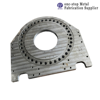 Pièces de centre d'usinage CNC sur mesure en acier robuste, soudures, plaques de montage, composants métalliques de grande taille, One S Metal