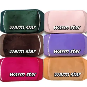 colorful waist belt sample electric hot water bottle Double Handle electric Hot Water bag