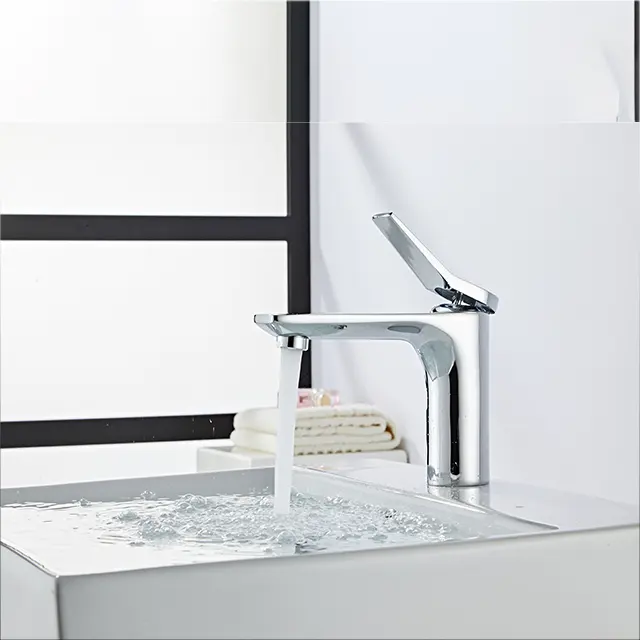 High quality deck mounted bathroom sink tap high and low models basin faucet
