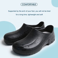 Chaussures de travail EVA basses, antidérapantes, imperméables, pour hôpital, restaurant, cuisine, légères et confortables, avec logo personnalisé