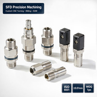 Pièces métalliques usinées CNC sur mesure, tournage de précision, fraisage, services d'électroérosion à fil, fournisseur OEM en aluminium et acier inoxydable, vente en gros