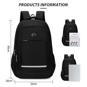 Sac à dos en nylon personnalisé, fabriqué en usine, imperméable, Oxford, sport, école, randonnée, voyage, usage décontracté, vente en gros - Product Image 4