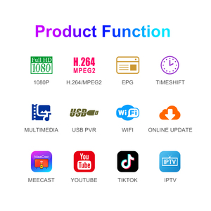 <span class=keywords><strong>Decodificador</strong></span> de TV Satelital HD DVB-S2 GX6605S con WiFi, 12 Meses de IPTV, Receptor Satelital H.264 FTA - Product Image 3