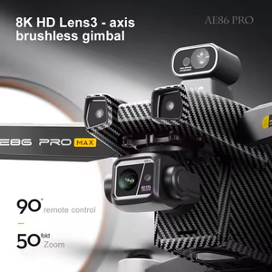 Ae86 Pro Max HD <span class=keywords><strong>GPS</strong></span> điều khiển từ xa 4K chuyên nghiệp câu cá bay không người lái Màn hình <span class=keywords><strong>RC</strong></span> tránh chướng ngại vật không chổi than <span class=keywords><strong>Quadcopter</strong></span> airdrop Drone - Product Image 4
