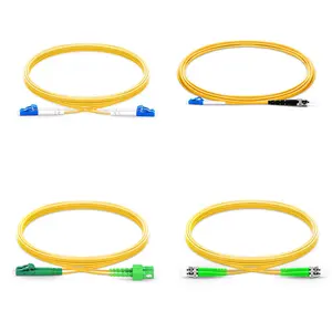 Precio de fábrica 2,0mm modo dúplex LC-LC Cable de parche de fibra óptica, Cable de puente