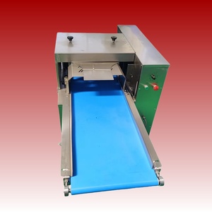Machine à découper la viande sur convoyeur automatique, machine à trancher la viande fraîche automatique pour boucher et supermarché - Product Image 5