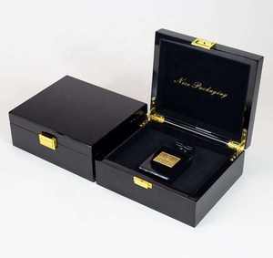 Caja de Perfume de Madera MDF Ecológica Hecha a Mano de Lujo - Empaque de Regalo para Botellas de Perfume de Alta Gama y Set de Cuidado Personal - Product Image 4