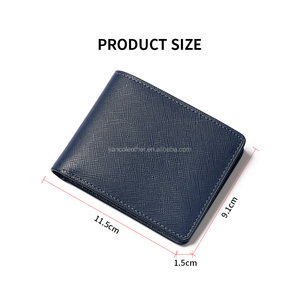 Portefeuille en cuir personnalisé pour hommes Portefeuille en cuir de luxe pour hommes Fabricant de cuir - Product Image 4