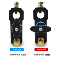 Interrupteur de déconnexion de batterie 12V robuste, disjoncteur de circuit de batterie de voiture 12V 48V, interrupteur maître de coupure de courant