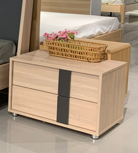 Ensembles de chambre à coucher économiques modernes en mélamine : lits, tables de chevet, commodes, armoires - Product Image 2