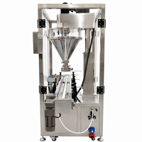 Machine de remplissage automatique de poudre à prix abordable avec machines d'alimentation de matériaux
