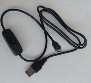 1m 3A USB 2.0至微型5pin B公电缆，用于充电，带2个内芯黑色20AWG - Product Image 5