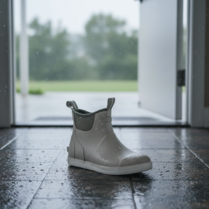 Botas <span class=keywords><strong>de</strong></span> Cubierta <span class=keywords><strong>de</strong></span> Goma Gris para Toda Temporada con Forro <span class=keywords><strong>de</strong></span> Neopreno, Impermeables, para Lluvia y Exteriores, para <span class=keywords><strong>Pesca</strong></span>, Navegación y Ocio - Product Image 1