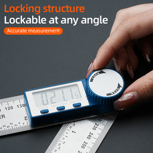 Goniometer RTSStainless Steel <strong>Digital</strong> <strong>Angle</strong> <strong>Finder</strong> Ruler 360 Degree Protractor <strong>Digital</strong> <strong>Angle</strong> Ruler Other <strong>Measuring</strong> Gauging Tools