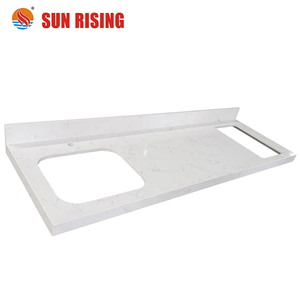 Carrara Đá Cẩm Thạch Trắng Phong Cách Đá Thạch Anh Giá Nhân tạo thạch anh đá bảng bàn bếp - Product Image 1