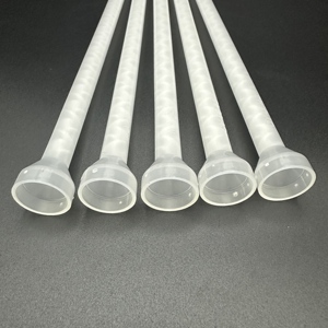 Mélangeurs statiques DCTHA TAH160-648LL, 48 éléments, spirale cloche, buse de mélange pour machine à époxy, 160 embouts de mélange en plastique, série <span class=keywords><strong>TAH</strong></span>, Guangdong - Product Image 5
