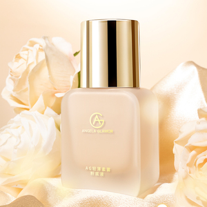 <strong>AG</strong> Cosmetics Lightweight Liquid Foundation Natural Cream Soft Mist Non-Cakey Moisturizing for All Skin - Product Image 2