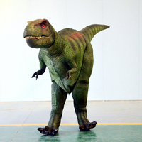 Cetdino Costume de dinosaure T-REX réaliste pour adulte, modèle électronique animatronique, dinosaure électrique marchant